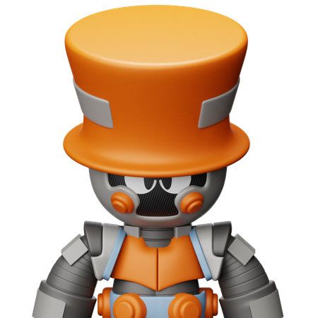 Robot Avatar  3D Icon