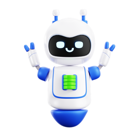 Batería completa del robot  3D Icon