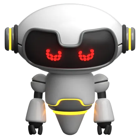 Batterie faible du robot  3D Icon