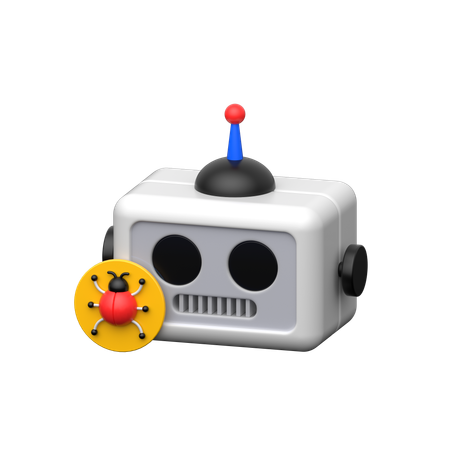 Robot Bug  3D Icon