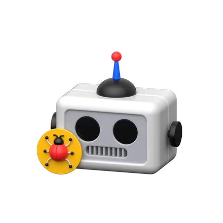 Robot Bug  3D Icon