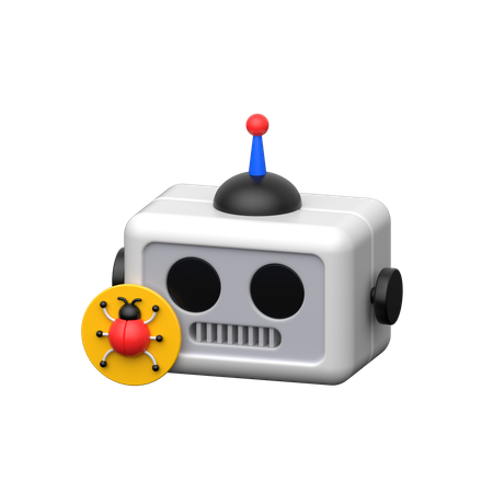 Robot Bug  3D Icon