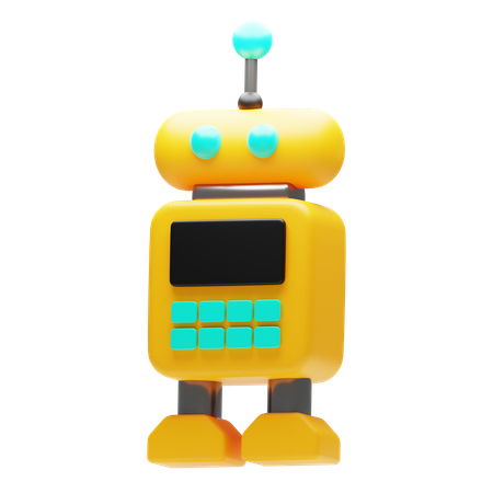 Robot Capsule  3D Icon