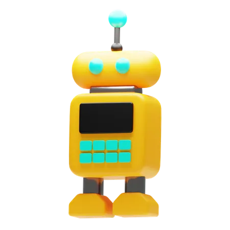 Robot Capsule  3D Icon