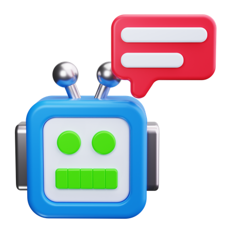 Chatbot  3D Icon