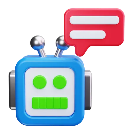 Chatbot  3D Icon