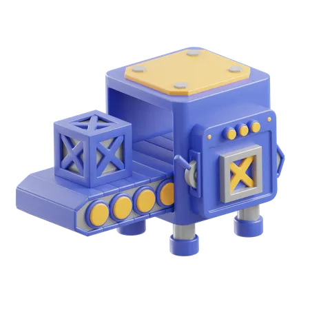 Convoyeur robotisé  3D Icon