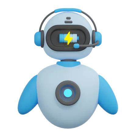 Robot de carga  3D Icon