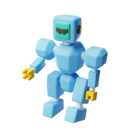 Robot de juguete  3D Icon