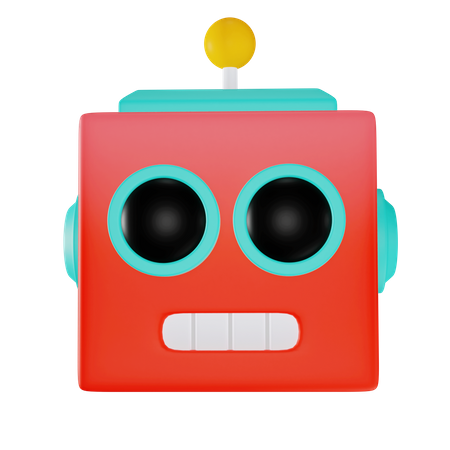 Robot Emoji 3D Icon