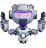 robot enojado