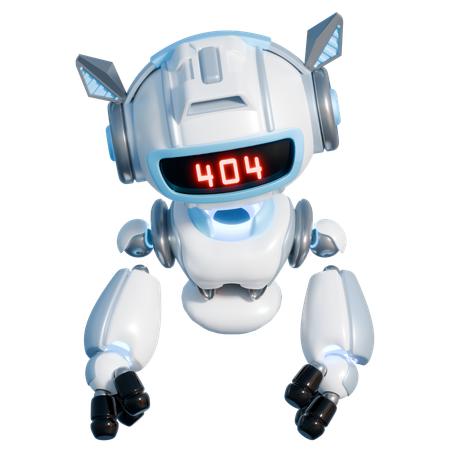 ROBOT ERROR 04  3D Icon