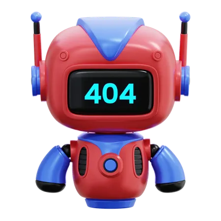 로봇 오류  3D Illustration