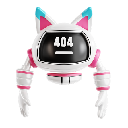 Robot Error  3D Icon