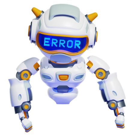 ROBOT ERROR  3D Icon