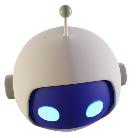 Robot spatial  3D Icon