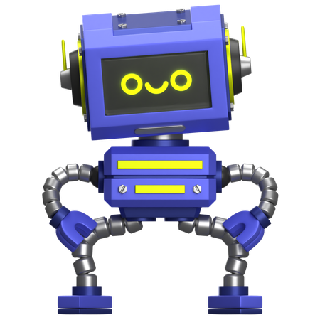 Robot qui s'étend  3D Icon