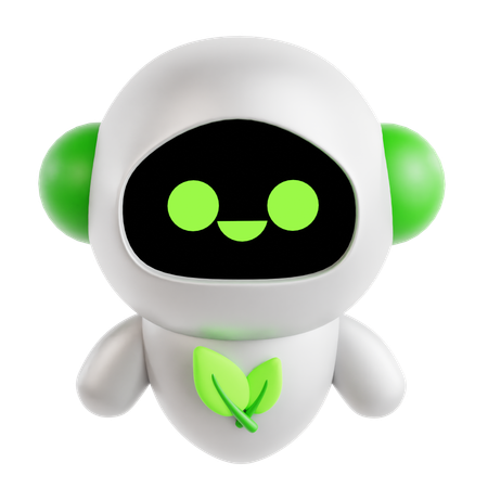 Robot Farmer  3D Icon