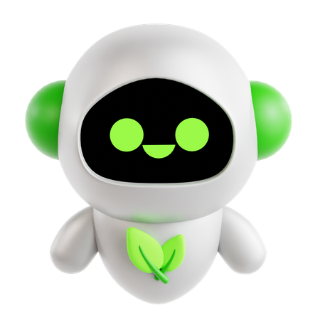 Robot Farmer  3D Icon