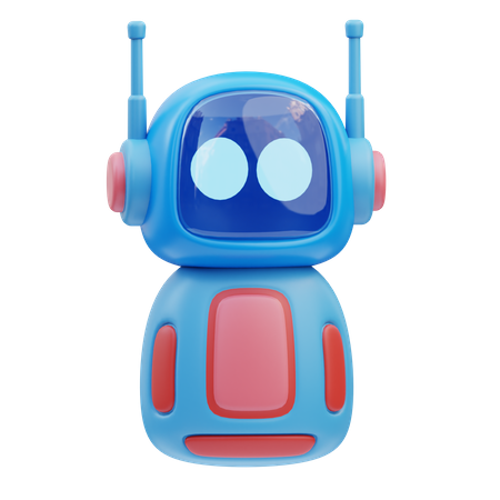 Robot futurista  3D Icon