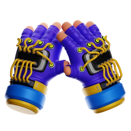Robot Gloves  3D Icon