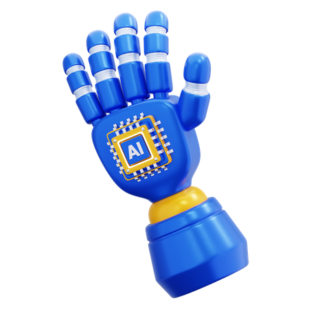ROBOT HAND  3D Icon
