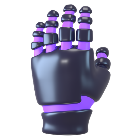 Robot Hand  3D Icon