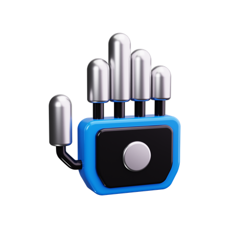 Robot Hand  3D Icon
