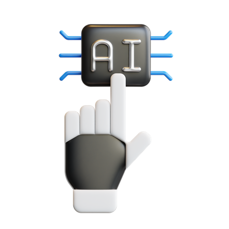 Robot Hand  3D Icon