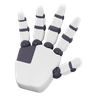 graphics of robot hand