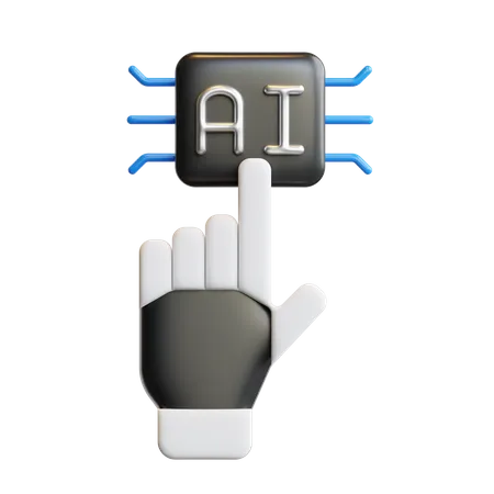 Robot Hand  3D Icon