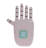 Robot Hand HandUp Pink