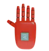 Robot Hand HandUp Red