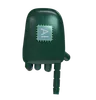 Robot Hand PointDown Emerald
