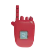 Robot Hand PointUp Crimson