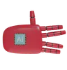 Robot Hand WeirdSign Crimson