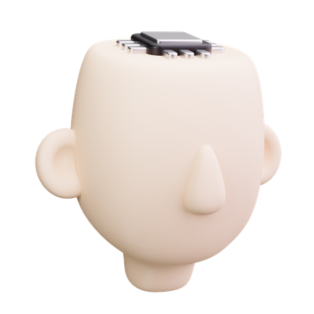 Robot Head  3D Icon