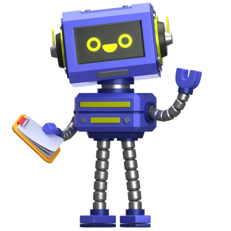 Robot Say Hi 3D Icon - Free Download Science & Technology 3D Icons ...