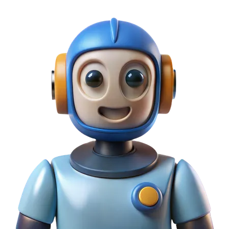 Robot humanoide  3D Icon