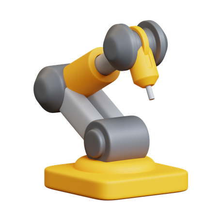 Robot industrial  3D Icon