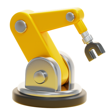 Robot industriel  3D Icon