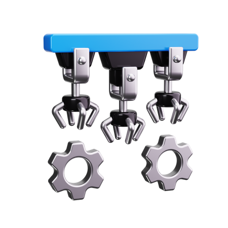 Robot Industry  3D Icon