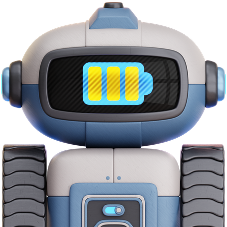 Robot inteligente  3D Icon