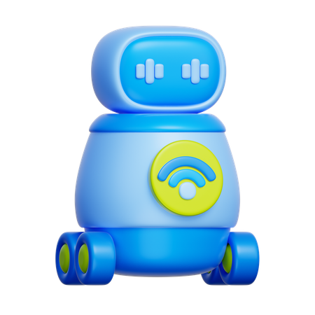 Robot intelligent  3D Icon