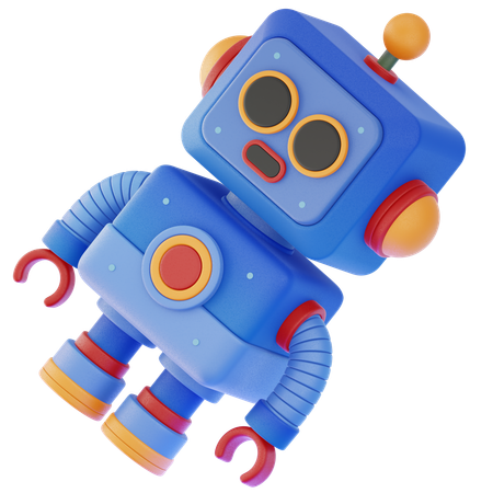 Robot de juguete  3D Icon