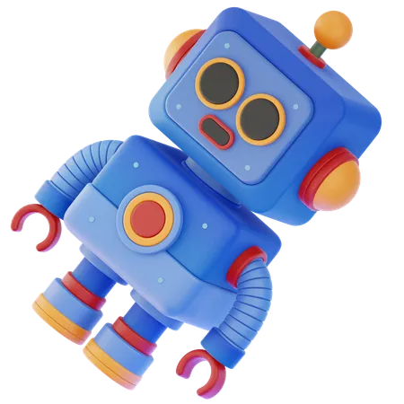 Robot de juguete  3D Icon