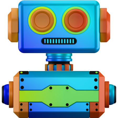 Robot de juguete  3D Icon