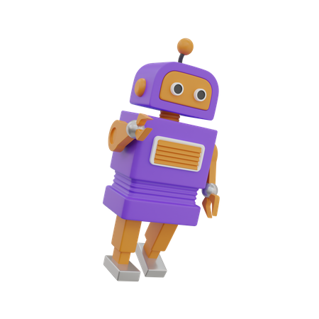 Robot de juguete  3D Icon