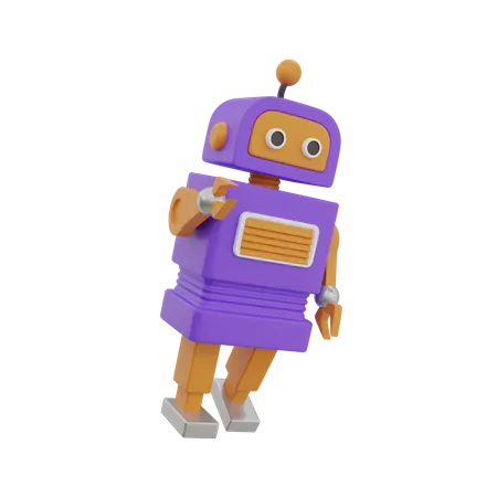 Robot de juguete  3D Icon