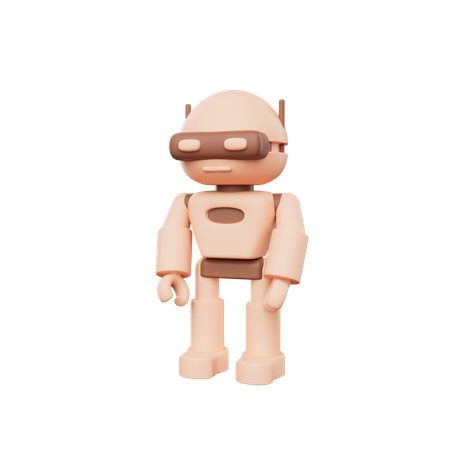 Robot de juguete  3D Icon